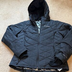 Columbia Quilted Hooded Jacket